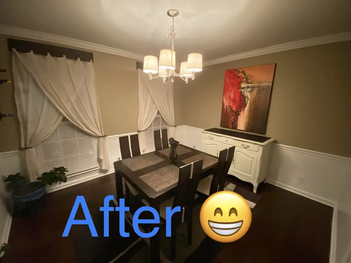 Professional dining room restoration after water damage in Exeter